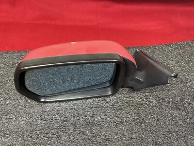 Espelho de porta elétrico BMW E24 M6 635csi 628i vermelho lado esquerdo do motorista 1989 - Imagem 1 de 4