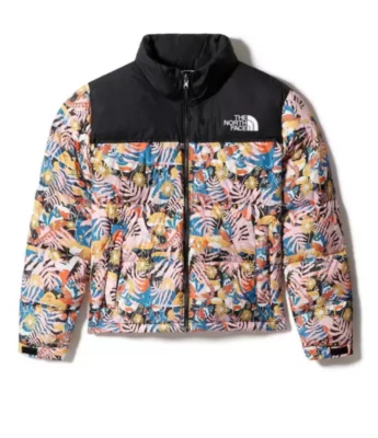 The North Face Women's Plus Size 1996 Retro Nuptse Puffer / Floral / RRP £270 - Image 1 of 4