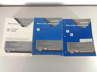 Manuale Di Officina Pontiac Grand Prix & Buick Century & Regal Del 1997 - Immagine 1 di 4