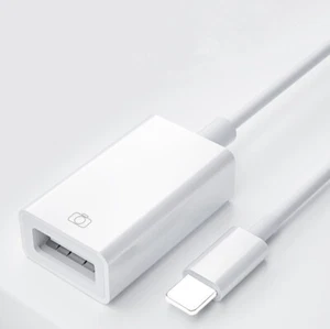 Adaptador USB a cámara OTG para iPhone soporte unidad flash USB, teclado MIDI - Imagen 1 de 6