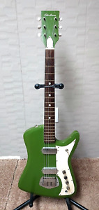 Vintage Original Super Rare 60's Airline "Big Horn" Green Electric Guitar