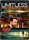 Limitless Unrated Extended Cut 2011 Movie DVD NEW Bradley Cooper Robert De Niro