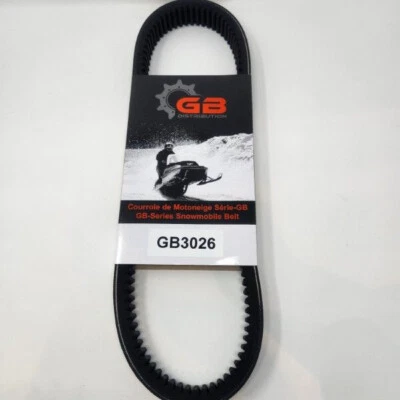 Snowmobile Drive Belt GBDistribution GB3026,  HP3026, 11420333, 114.20333. - Image 1 of 3