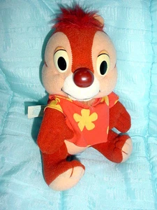 Vtg-9"-Disney RESCUE RANGERS 1989-80s-Playskool Chip Dale -Stuffed Animal Toy - Picture 1 of 1