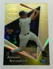 PIRATES #6/10 JASON KENDALL GOLD SP 35A P-22 1999 TOPPS TEK BASEBALL PARALLEL