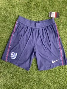 England Football Shorts PLAYER ISSUE Nike Vaporknit Large Home Genuine - Picture 1 of 8