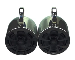 SALE! Pair of Origin OWT-SPKI Single Wakeboard Speaker Black Coated Marine Grade - Picture 1 of 2