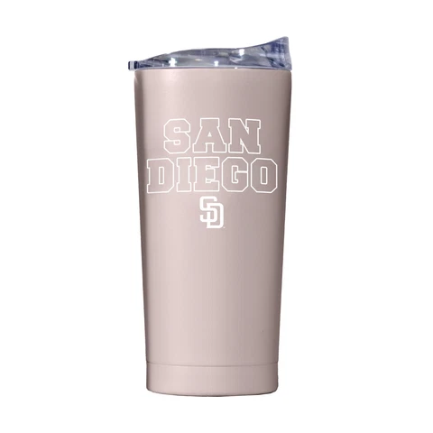 San Diego Padres 20oz. Fashion Color Tumbler Cover