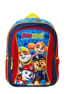 NWT Boys Girls Nickelodeon Red Blue Paw Patrol PawSome Backpack School Book Bag - Picture 1 of 4