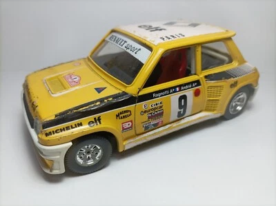 BURAGO RENAULT 5 TURBO MADE IN ITALY SCALA 1:24 NO POLITOYS POLISTIL MERCURY  - Immagine 1 di 4