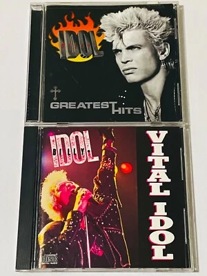 BILLY IDOL - Vital Idol CD 1987 +BONUS Greatest Hits CD !!! - Image 1 of 2