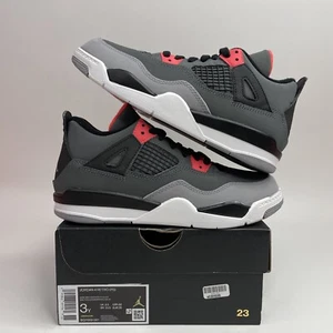 Nike Air Jordan 4 Retro PS “Infrared” Size 3Y/4.5W BQ7669-061 Authentic New - Picture 1 of 4