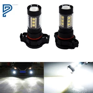 5202 H16 LED Fog Light Bulbs 6000K for 2007-2015 Chevy Silverado 1500 White 80W - Picture 1 of 7