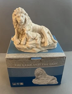Das Lamm und der Löwe Statue Figur von Times & Seasons Statuary 10" wunderschön! - Bild 1 von 3