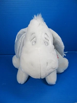 Disney Store Snowflake Eeyore White Plush Snowflake Pals w/Tag 12" - Image 1 of 4
