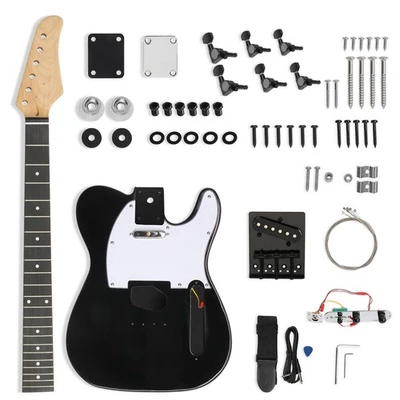 DIY 6 String TL Style Electric Guitar Kits with Mahogany Body - Image 1 of 4