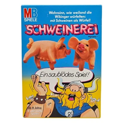 Schweinerei - Ein saublödes Spiel MB Spiele 1984 Würfelspiel Gesellschaftsspiel  - Bild 1 von 4