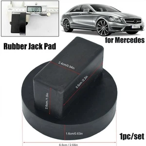 Gumowa podnośnik podnośnik Adapter podnośnika do Mercedesa A B C M R S Klasa GLS,GLC, SLK - Zdjęcie 1 z 12