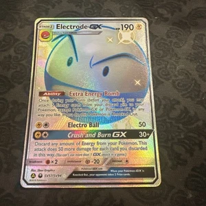 Pokémon TCG Electrode GX Hidden Fates SV57/SV94 Holo Full Art - Bild 1 von 2