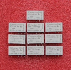 Relé de alimentación 10 piezas para Weidmuller RSS113024 4060120000 24VDC 277VAC 6A 5 pines - Imagen 1 de 3