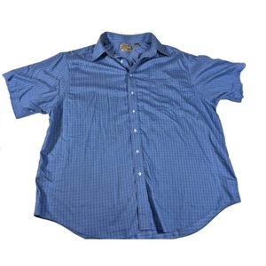 Roundtree & Yorke Gold Label Blue Shirt Mens 2XL - Picture 1 of 8