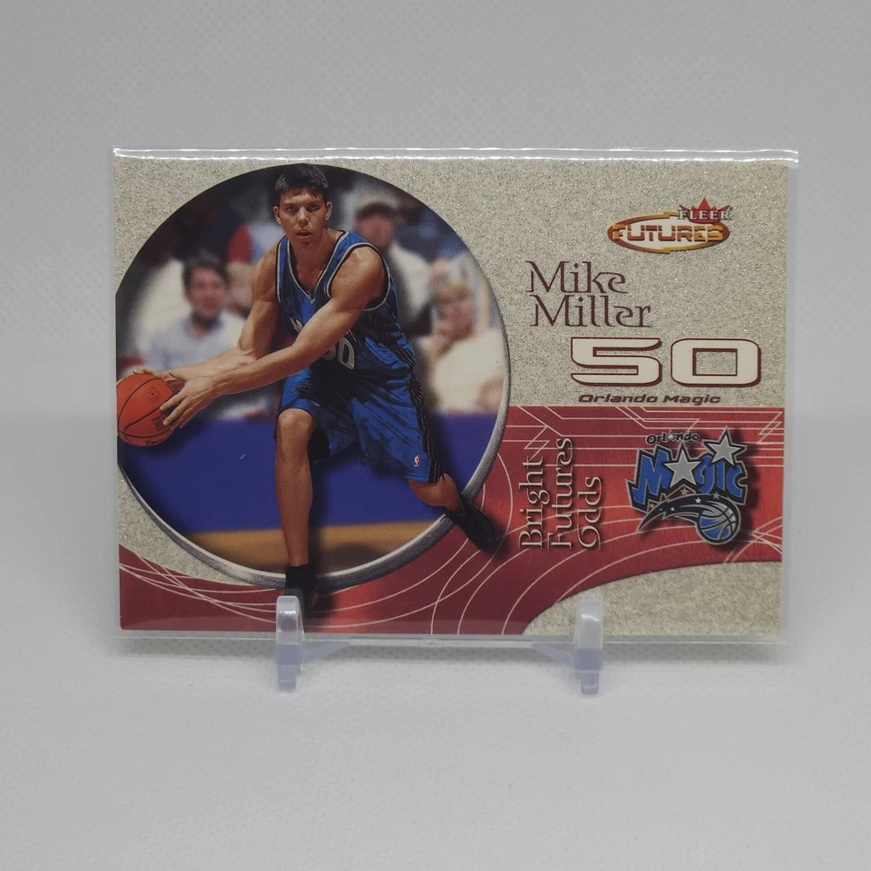 Mike Miller #221 Rookie Card 2000-01 Fleer Futures Bright Odds Orlando Magic - Image 1 of 2