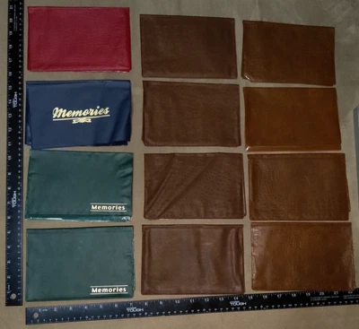 12 soportes apilables de fotos desarrollados de plástico surtido de 4x6", funda interior transparente Foto 1 de 2