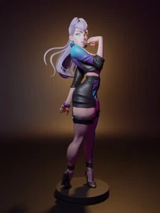 1/24 1/18 KDA Evelynn LOL Unpainted 3D Printing Model Garage Kits GK - Picture 1 of 4