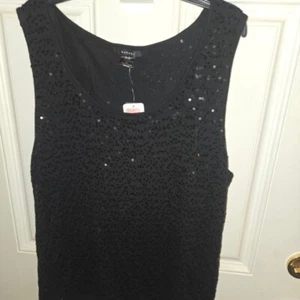 NWT Natori XL Tank Top With Sequins - Picture 1 of 3