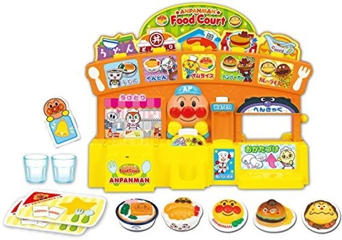 SEGA Toys Anpanman A lot of shops Shiny Glow Anpanman Food Court Japan Toy Cover