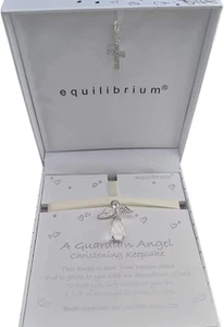 Equilibrium Guardian Angel Christening Keepsake - Picture 1 of 12