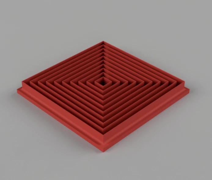 Full Set of 10 Square Clay Cutters For Polymer and pottery Clay from 10 to 100mm - Image 1 of 1