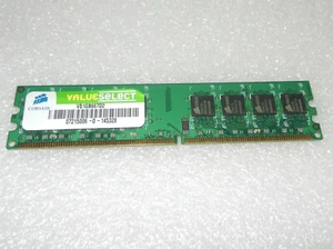 CORSAIR 1GB PC2-5300U DDR2-677MHz non-ECC Desktop RAM VS1GB667D2 - Picture 1 of 1