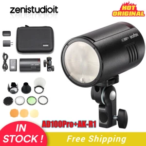 Godox AD100Pro TTL Pocket Flash 100W 2.4G Wireless HSS 1/8000s Speedlite + AK-R1 - Bild 1 von 20