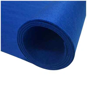 Royal Blue 3mm Acrylic Felt Fabric Baize Craft Soundproof Acoustic Material - Picture 1 of 4