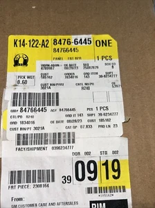 2018 - 2023 GMC TERRAIN FRONT BUMPER REINFORCEMENT IMPACT BAR GUARD COVER OEM - Picture 1 of 8