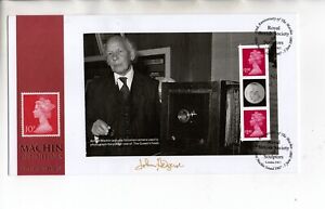 John Hedgecoe Machin Definitives 2007 Signed Buckingham Covers FDC Autographed
