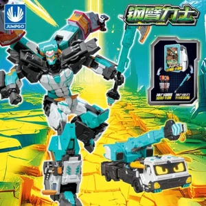 Metal Cardbot S MUSCLEHYDE Transform Robot Crane Truck Muscle Hyde Figure Toy - Picture 1 of 10
