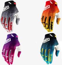 100% Cycling Gloves Full Fingers Cycle Bike Bicycle Motocross Motorcycle MTB UK