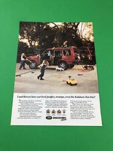 1993 1994 1995 LAND ROVER DISCOVERY ORIGINAL PRINT AD ADVERTISEMENT B16 - Picture 1 of 1