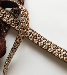 Jasdee Vintage Border Trim 1/2" Inch width Gotta Hand Work Style 1408 - Picture 1 of 4