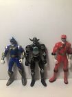 Vintage Power Ranger Lot Of 3 Bandai