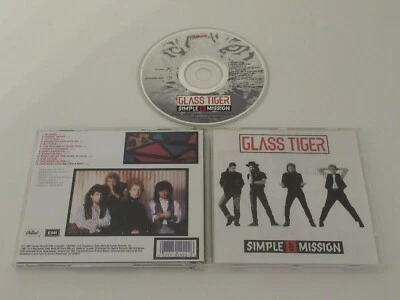 Glass Tiger – Simple Mission /Capitol Records – 7 92922 2  CD ALBUM  - Bild 1 von 3