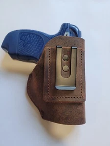 IWB Holster Fits Taurus Spectrum 380 Brown Leather - Picture 1 of 6