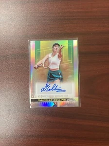 2024 Topps Chrome Tennis Danielle Collins Refractor Auto 436/499 SP #TCA-DCS - Picture 1 of 3