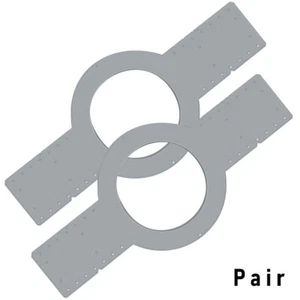 Atlas Sound FAP43-TR Konstruktionsringe für FAP43T-W Lautsprecher (Paar) - Bild 1 von 5