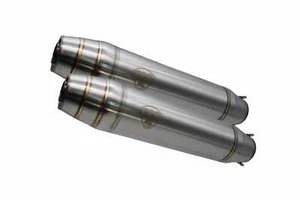 Bmw R1100R R1100RS 1994-2002 Exhaust GPR Silencers without link pipe Deeptone In - Picture 1 of 9