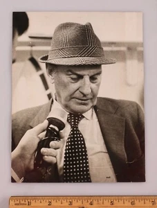 Vintage Type 1 Photo 1973 NFL Coach Paul Brown Miami Herald Cleveland Browns - Picture 1 of 2