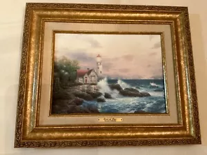 ‘Beacon Of Hope’ by Thomas Kinkade Authentic 1997 III Ed. Canvas Print w/COA - Picture 1 of 6