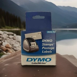 New Dymo Stamps Postage Labels Starter Roll 50 Labels 1 5/8" x 1 1/4" - Picture 1 of 4